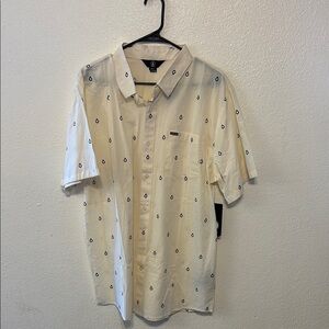 Volcom Cream Short Sleeve Men's‎ Shirt